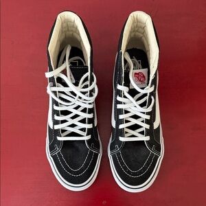 Vans Classic Black and White High-Tops